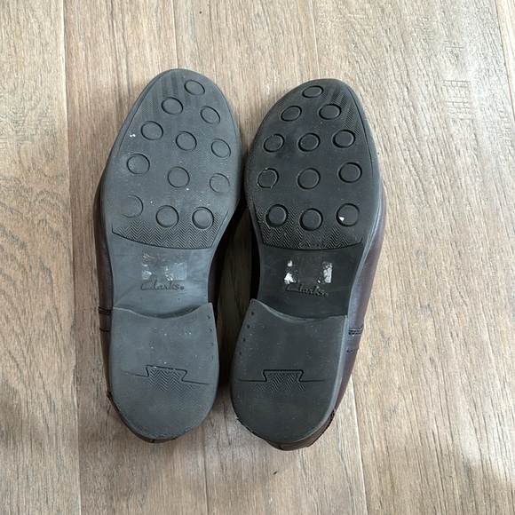 Clarks Men's Whiddon Cap Oxford Dark Brown Lace Up Dress Shoe Size 9.5 - Picture 7 of 7